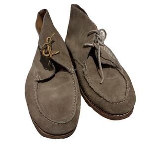 JD Fisk Brown Suede Chukka Boots Men’s 11 M Rubber Sole